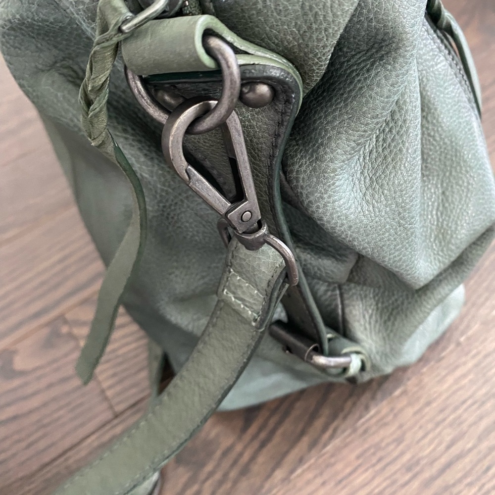 We The Free Secret Sage Green Leather Shoulder Bag - Picture 8 of 9